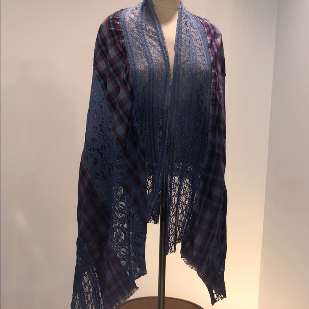 Free People Lace Scarf